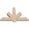 Ekena Millwork Kennewick Smooth Timber Gable Bracket, Douglas Fir, 48"W x 32"H x 3 1/2"D x 5 1/2"F, 16/12 Pitch GBW048X32X0406KEN00SDF - alternate 3
